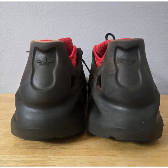 adidas Adifom Climacool Mens Size 6 Black Scarlet - Picture 4 of 6